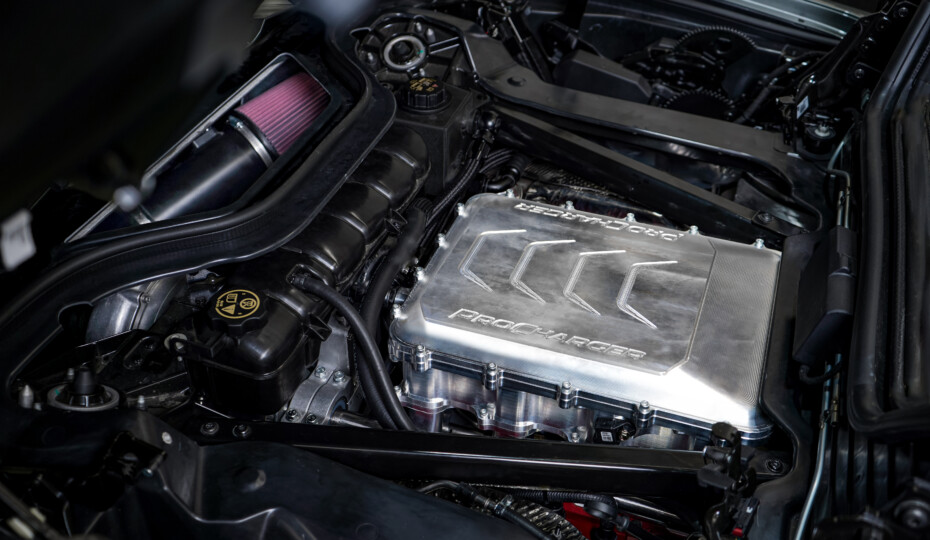 ProCharger Turns Billet Into Boost For The C8 Convertible