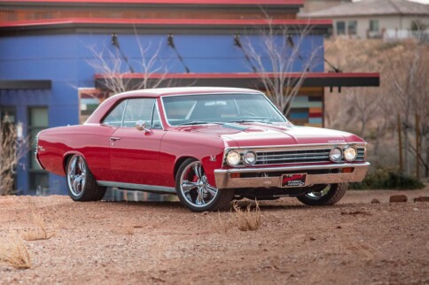 This Racy Red Chevelle Was Built To Handle Retirement With A Smile