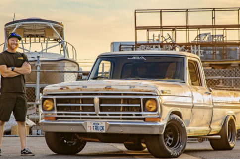 A Classic 1971 F-100 gets a NASCAR-Inspired Revival