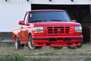 Stick-shift, Coyote-Swapped And Twin-Turbocharged Gen 1 Lightning