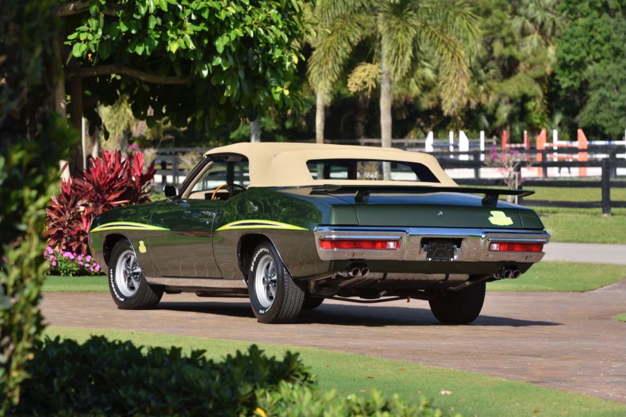 Low-Mile 1970 GTO Judge Convertible Sells Below Expected Price