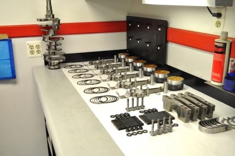 Shortblock Components Prepped for Assembly (7)
