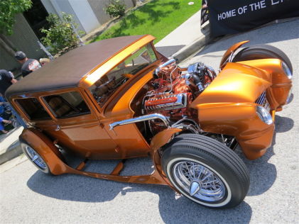 Olds-powered hot rod